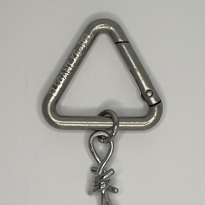 Barbed wire keyring