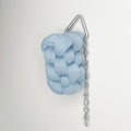 Scoubidou Lucky Charm Keyring (All Sky Blue)